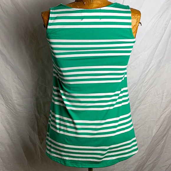 Anthropologie Puella Green Right Angle Swing Tank - Picture 2 of 6